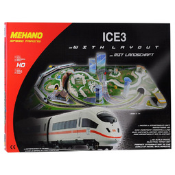 Железная дорога Mehano ICE 3  с ландшафтом (Сапсан)