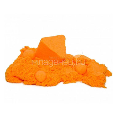 Кинетический пластилин Zephyr 300 гр Оранжевый 0