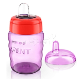 Чашка-поильник Philips Avent 260 мл (с 12 мес) розовая