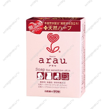 Мыло Arau для мамы и малыша для чувствительной кожи на основе трав 100 гр (брикет) 0