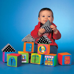 Развивающая игрушка K's Kids Мягкие кубики с 9 мес.