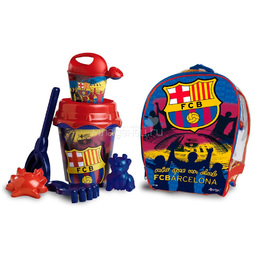 Песочный набор Unice Барселона с лейкой в рюкзаке