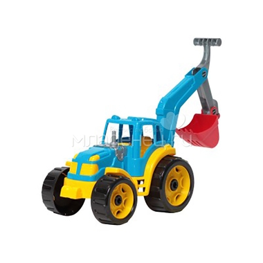 Игрушка ТехноК Трактор с грейдером, цвет в ассортименте 0