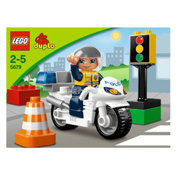 Конструктор LEGO Duplo 5679 Полицейский мотоцикл