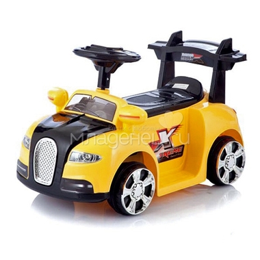 Электромобиль Jetem Bugatti Желтый 0
