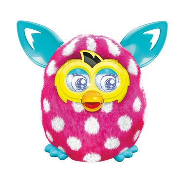 Интерактивная игрушка Furby Boom Солнечная  волна Розовый в белый горошек 0