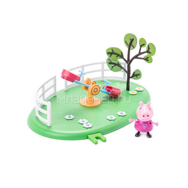 Игровой набор Peppa Pig Качели-качалка Пеппы 1