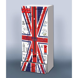 Шкаф Кроватка5 с ящиками Британия