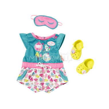 Одежда для кукол Zapf Creation Baby Born Пижамка с обувью 0