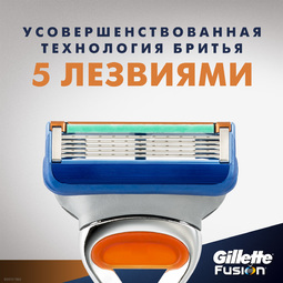 Сменные кассеты для бритья Gillette Fusion 8 шт