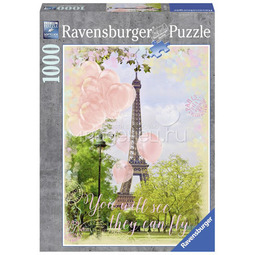 Пазл Ravensburger 1000 элементов Мечты о Париже