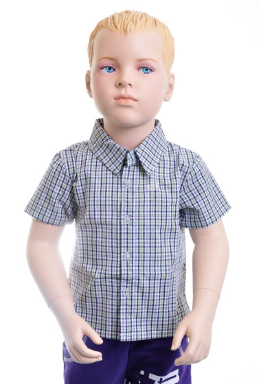 Рубашка Veneya Венейя с коротким рукавом для мальчика  0