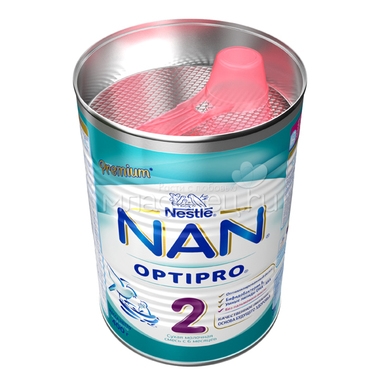 Молочная смесь Nestle NAN Premium OPTIPRO 400 гр №2 (с 6 мес) 2