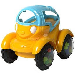 Машинка-неразбивайка Baby Trend Сине-желтый