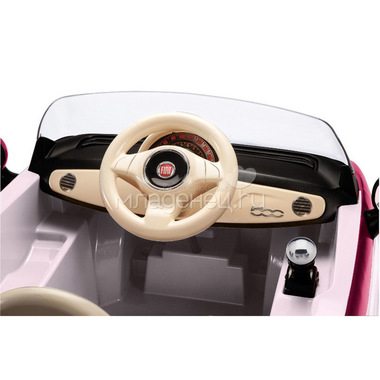 Электромобиль Peg-Perego FIAT 500 Розовый 3