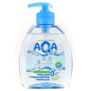 Жидкое мыло AQA baby (с дозатором) 300 мл 0