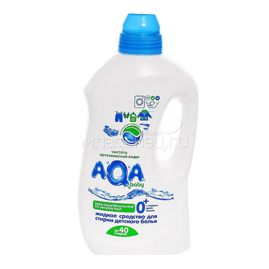 Жидкое средство AQA baby Аква Беби для стирки детского белья 1500 мл Все виды стирки 0