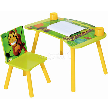 Набор детской мебели стол и стул Sweet Baby Genius Safari 0