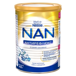 Молочная смесь Nestle NAN Premium Антирефлюкс 400 гр с 0 мес