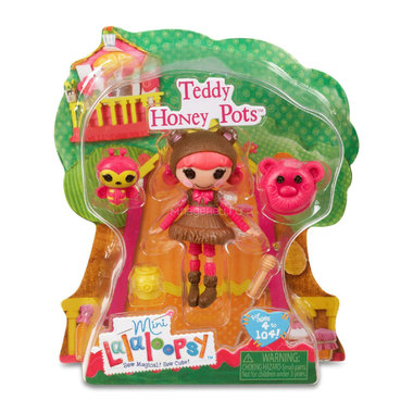 Кукла Mini Lalaloopsy с аксессуарами Teddy Honey Pots 1