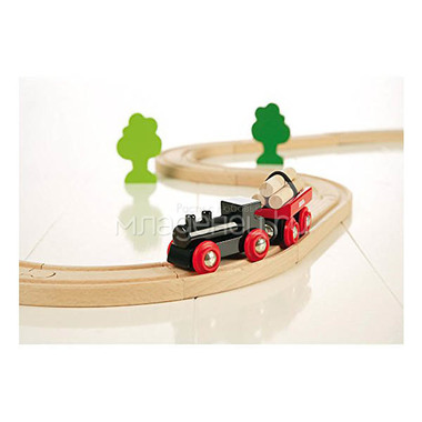 Игровой набор BRIO Железная дорога с грузовым поездом, 18 элементов 4