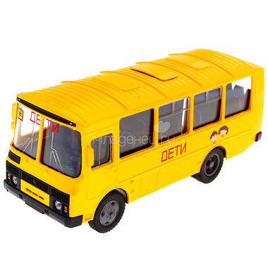 Машинка Autotime ПАЗ-32053 школьный автобус 1:43 0