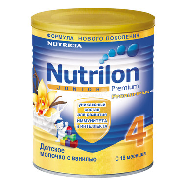 Заменитель Nutricia Nutrilon Premium 400 гр №4 Ванильное (с 18 мес) 0