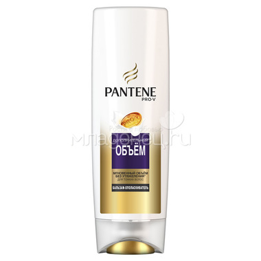 Бальзам-ополаскиватель для волос Pantene Дополнительный объем 400 мл 0
