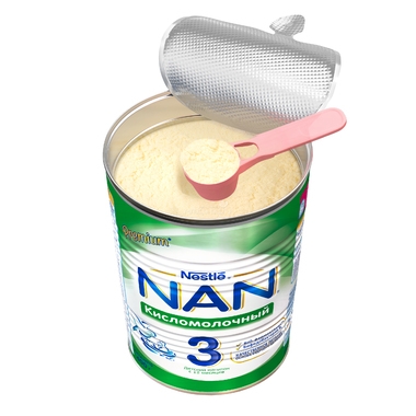 Детское молочко Nestle NAN Premium Кисломолочный 400 гр №3 (с 12 мес) 3