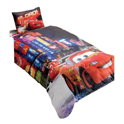 Комплект постельного белья ТАС 1.5 ранфорс Disney Cars 2 Movie