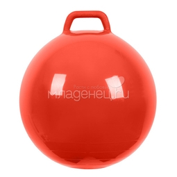 Мяч Прыгун МалышОк с ручкой 50см Красный