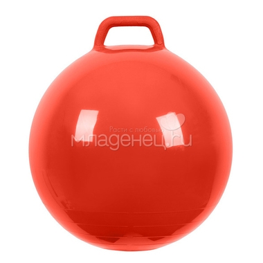 Мяч Прыгун МалышОк с ручкой 50см Красный 0