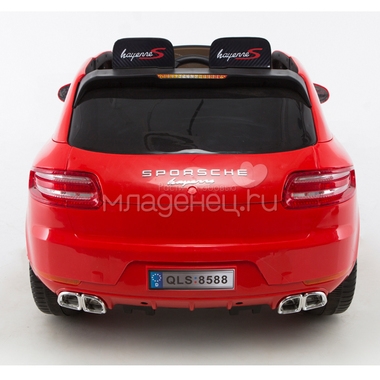 Электромобиль Toyland Porsche Macan QLS 8588 Красный 3