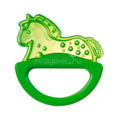 Погремушка-прорезыватель Canpol Babies Лошадка Зеленый 0