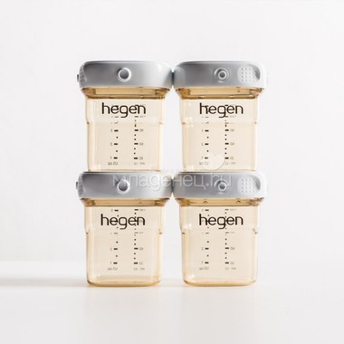 Контейнеры Hegen для хранения 4 шт 150 мл (с 0 мес) 0