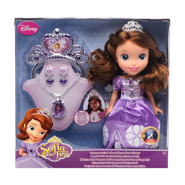 Кукла Disney Princess София с украшениями для девочки, 37 см 0