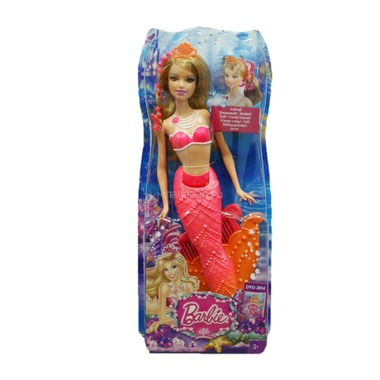 Кукла Barbie Русалки подружки с аксессуарами Серия Жемчужная принцесса С красным хвостом 2
