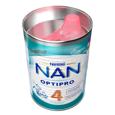 Детское молочко Nestle NAN Premium OPTIPRO 400 гр №4 (с 18 мес) 2