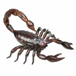 Игрушка 1toy на инфракрасном управлении Робо-скорпион, коричневый