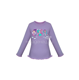 Блузка Детская радуга  с рисунком для девочки Феи 