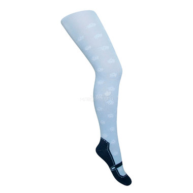 Колготки Para Socks с рисунком K1D40 р 86-92 см голубой 0