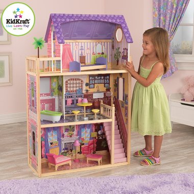 Дом для кукол до 30 см KidKraft Кайла Kayla dollhouse, 10 предметов мебели 4