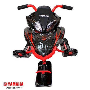 Снегокат YAMAHA YM13001 Apex Snow Bike Titanium Black/Red 4