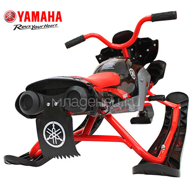 Снегокат YAMAHA YM13001 Apex Snow Bike Titanium Black/Red 9