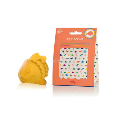 Игрушка для ванной Hevea 0+ Polly из природного каучука 0