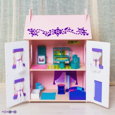 Кукольный домик PAREMO Анастасия, 15 предметов мебели 7
