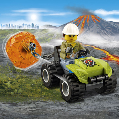 Конструктор LEGO City 60122 Вездеход исследователей вулканов 5
