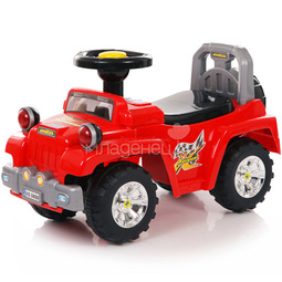 Каталка Baby Care Super Jeep Красный
