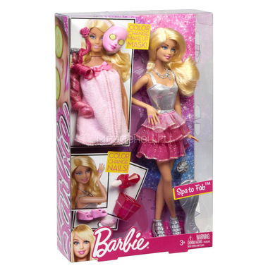 Кукла Barbie Спа-салон с куклой + DVD 0