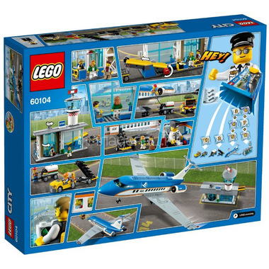 Конструктор LEGO City 60104 Пассажирский терминал аэропорта 1